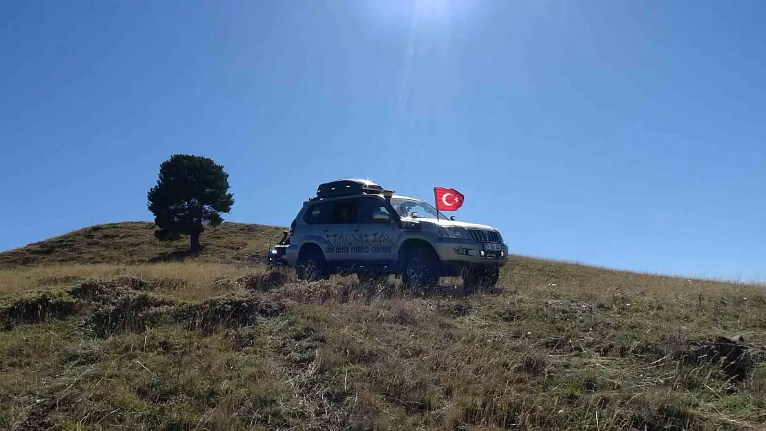 Erzurum'da off-roadçular nefes kesti