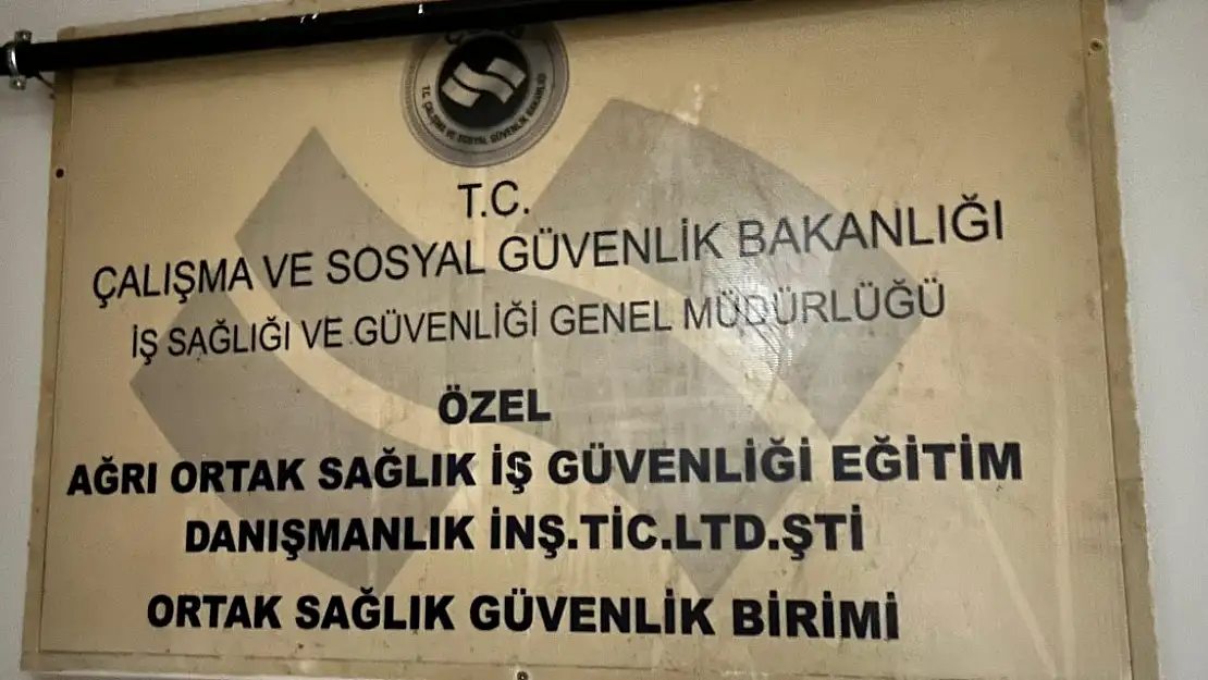 Ağrı'da İş Sağlığı ve Güvenliği Merkezlerine Artan İlgi