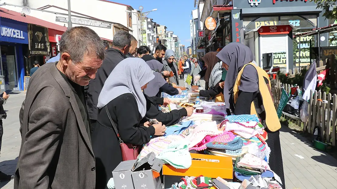 Ağrı'dan, Filistin'e destek