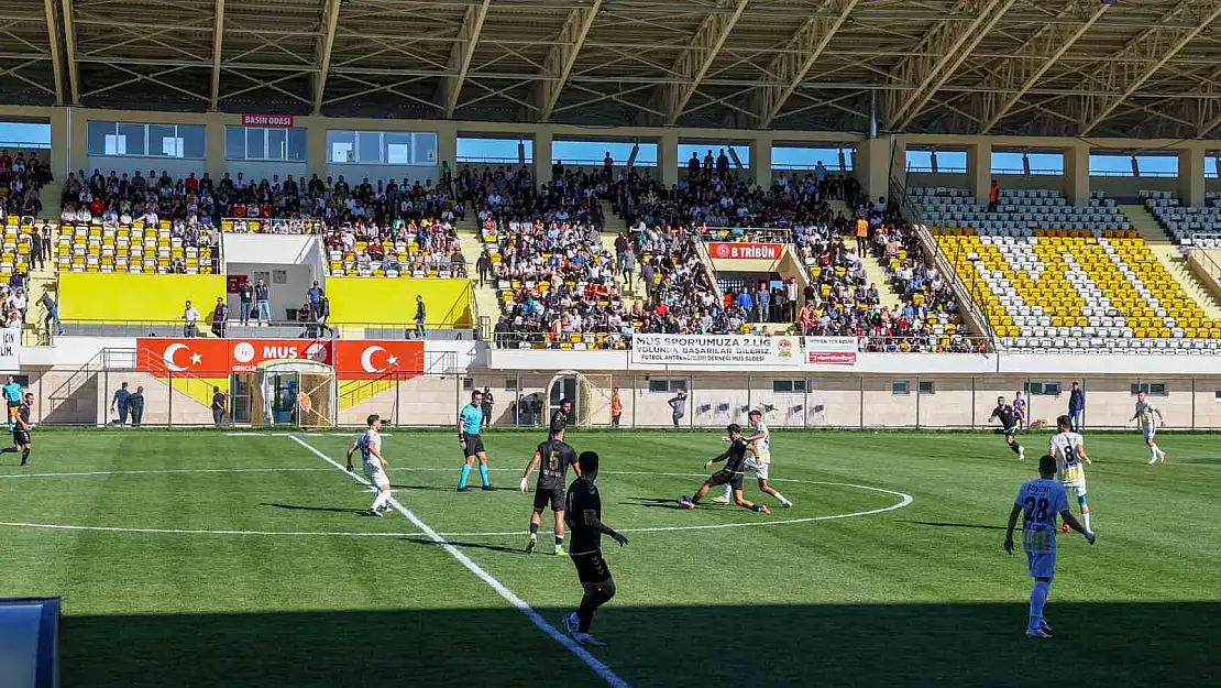 Muş Spor Kulübü, Kırşehir Belediyespor'u mağlup etti