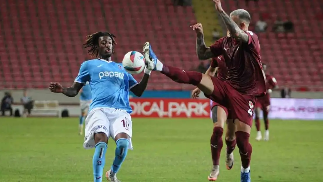 Hatayspor ile Trabzonspor Berabere Kaldı