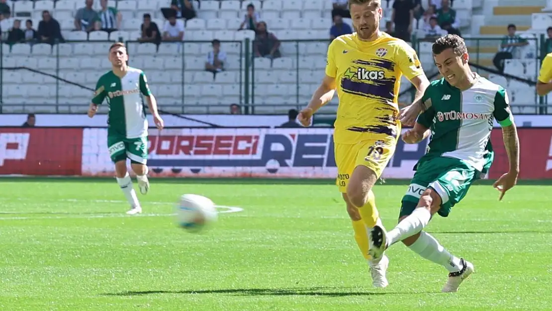 Konyaspor Evinde Galibiyet Sevinci Yaşadı