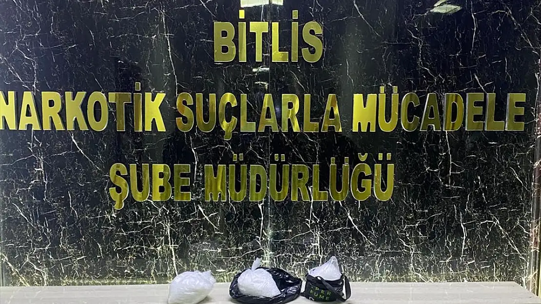 Bitlis'te durdurulan araçta uyuşturucu ele geçirildi