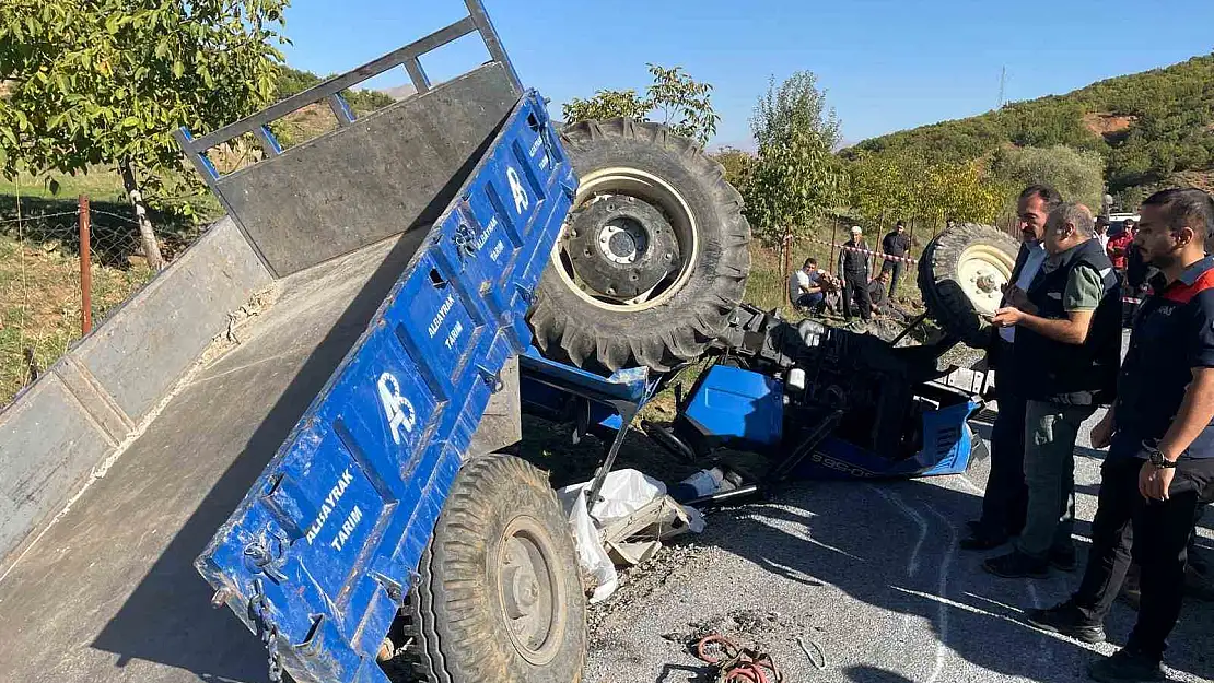 Bitlis'te traktör devrildi: Sürücü hayatını kaybetti