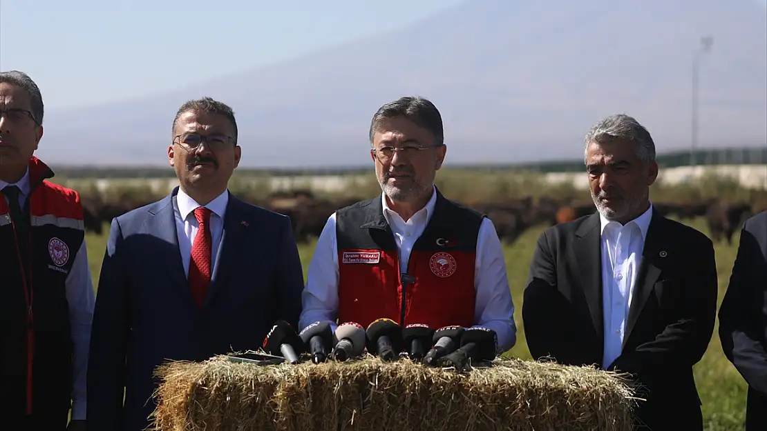 Tarım ve Orman Bakanı Yumaklı Iğdır'da konuştu