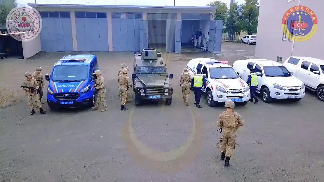 Erzurum'da petrol boru hattında tatbikat gerçekleştirildi