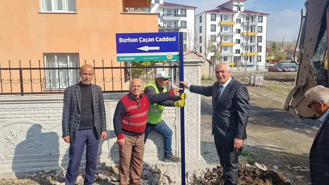 Eleşkirt'te yeni caddelerin isimleri belli oldu