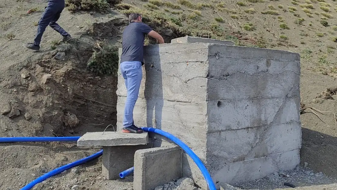 Ağrı İl Özel İdaresi'nden Akçay Köyü'ne Sağlıklı İçme Suyu