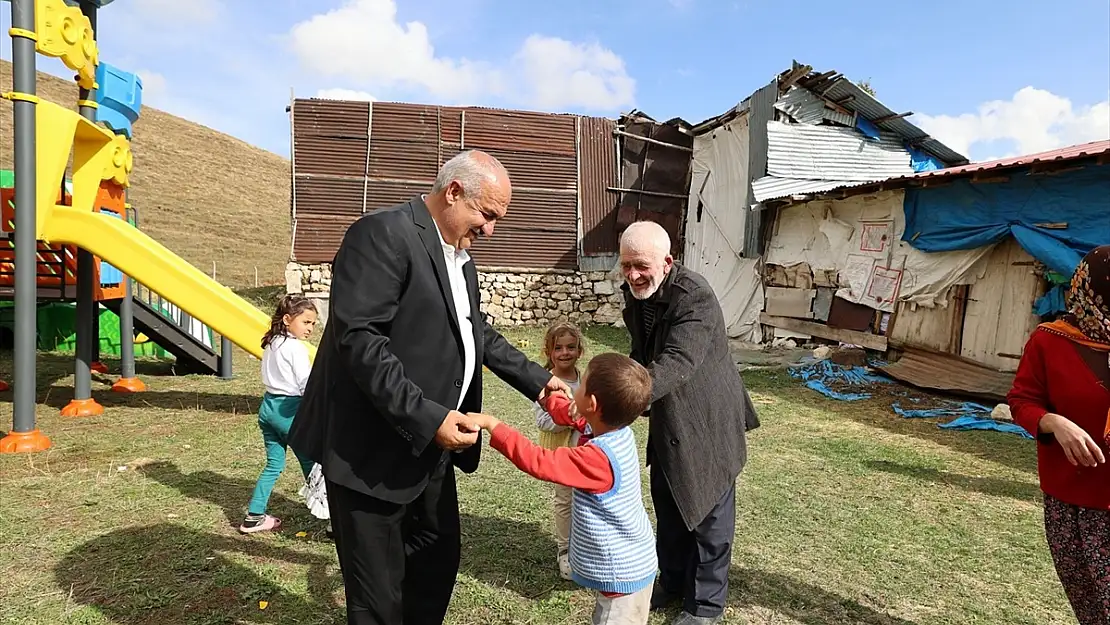 Erzurum'da otizmli çocuğun park hayali gerçekleştirildi