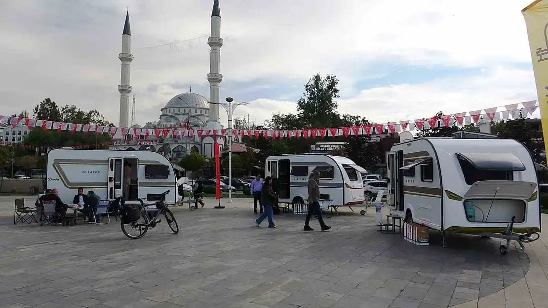 Van'da üretilen karavanlar görücüye çıktı