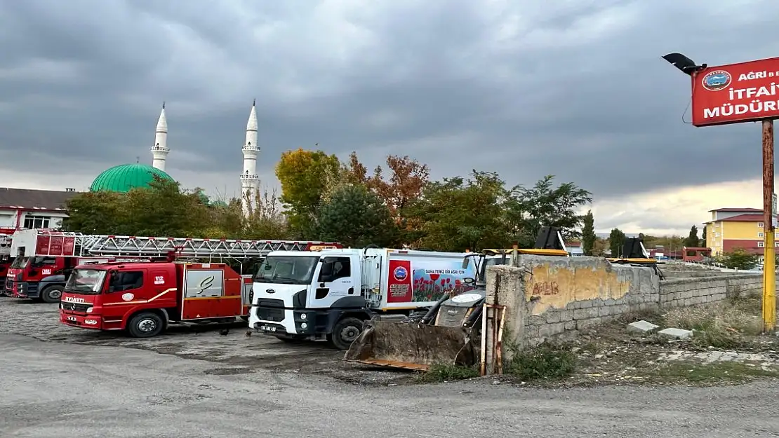 Ağrı itfaiyesi 10 ayda 2 bin 250 ihbar aldı