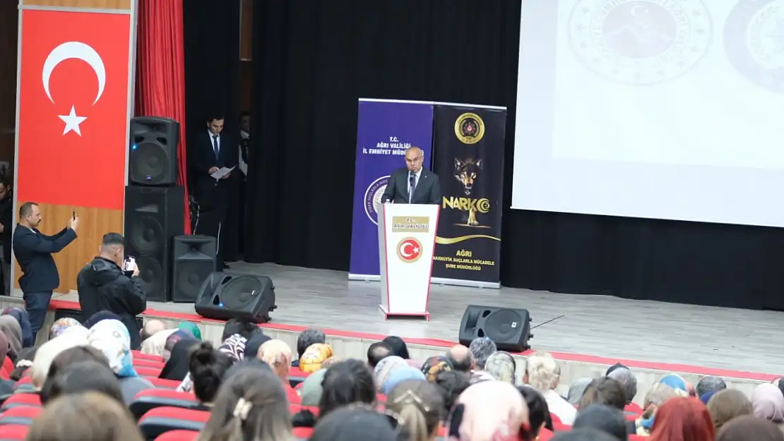 Ağrı Valisi Mustafa Koç'tan Uyuşturucu ile Mücadele Mesajı