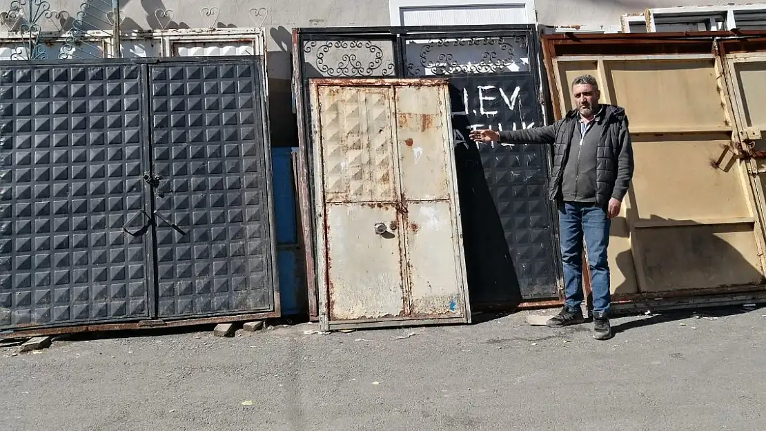 Ağrı'da çıkma ev malzemelerine yoğun ilgi