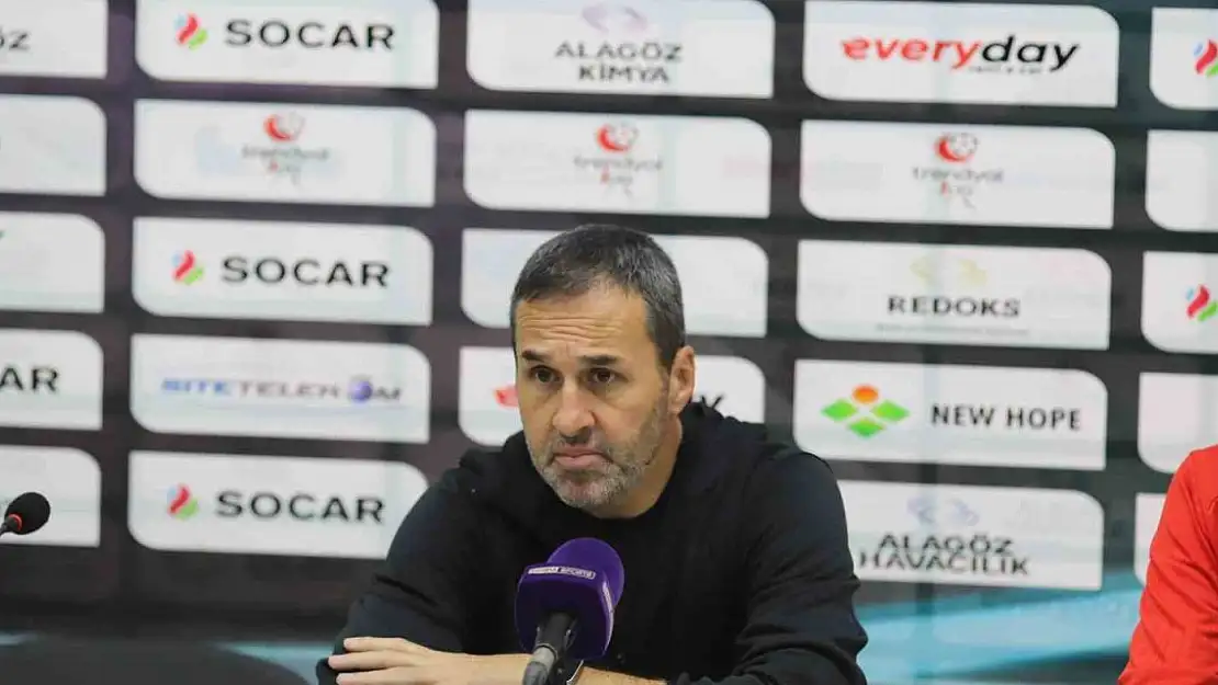 Iğdır FK ile Manisa FK Müsabakasının Ardından Basın Toplantısı Düzenlendi