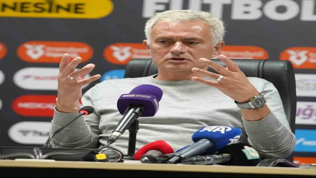 Fenerbahçe Teknik Direktörü Jose Mourinho Maçın Ardından Açıklama Yaptı