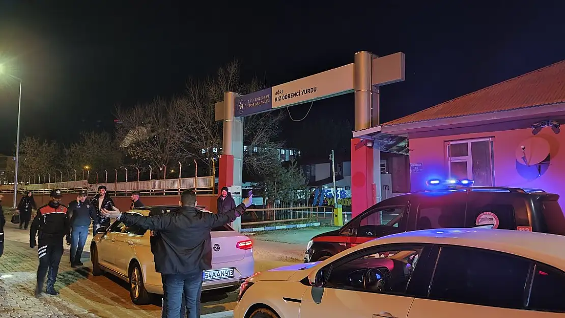 Ağrı'daki Öğrenci Yurtlarında Güvenlik Önlemleri