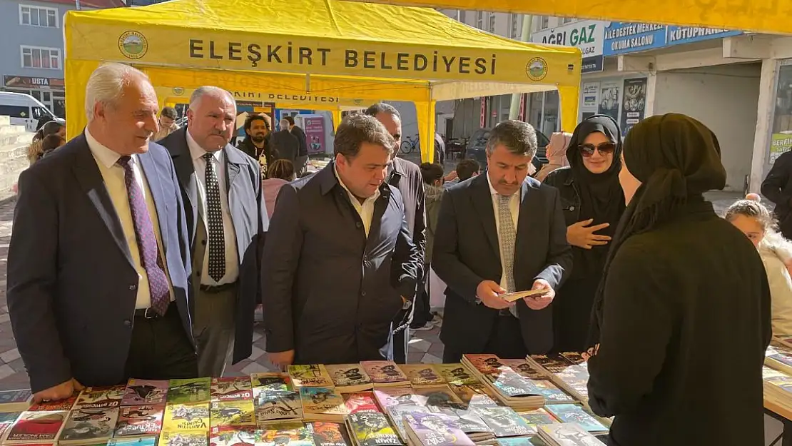 Eleşkirt 1. Kitap Günleri Fuarı Yoğun İlgiyle Başladı