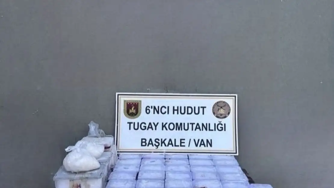 Van hudut hattında 71 kilo uyuşturucu ele geçirildi