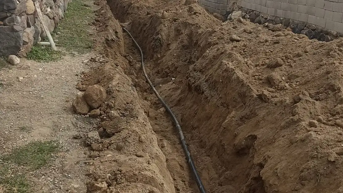 Kutlubulak Köyüne Yeni İçme Suyu Şebekesi