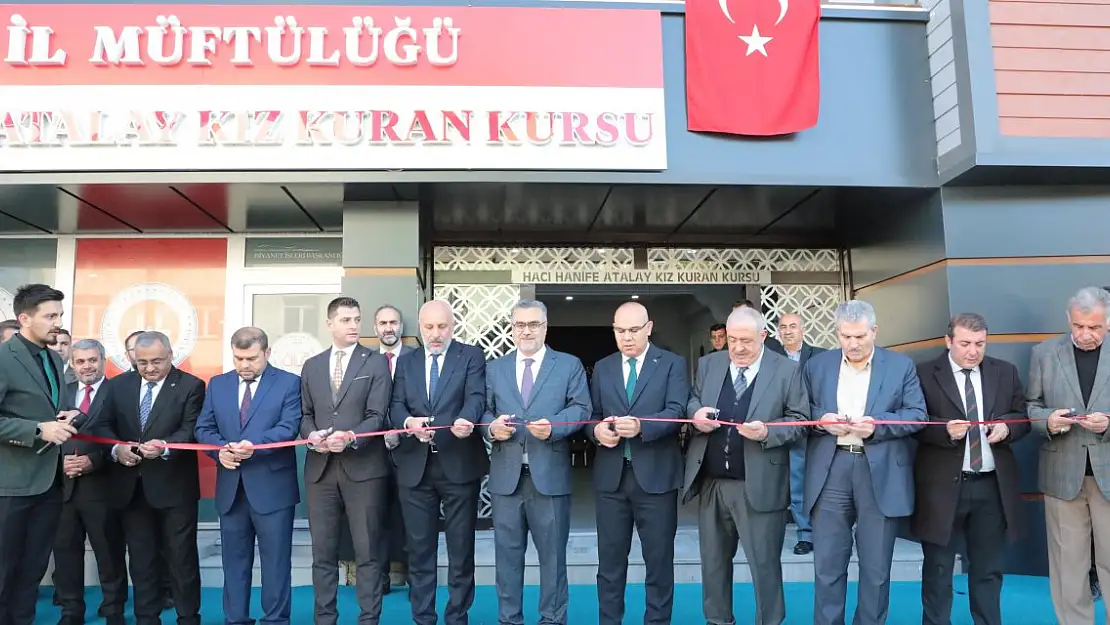 Hacı Hanife Atalay Kız Kur'an Kursu Açıldı