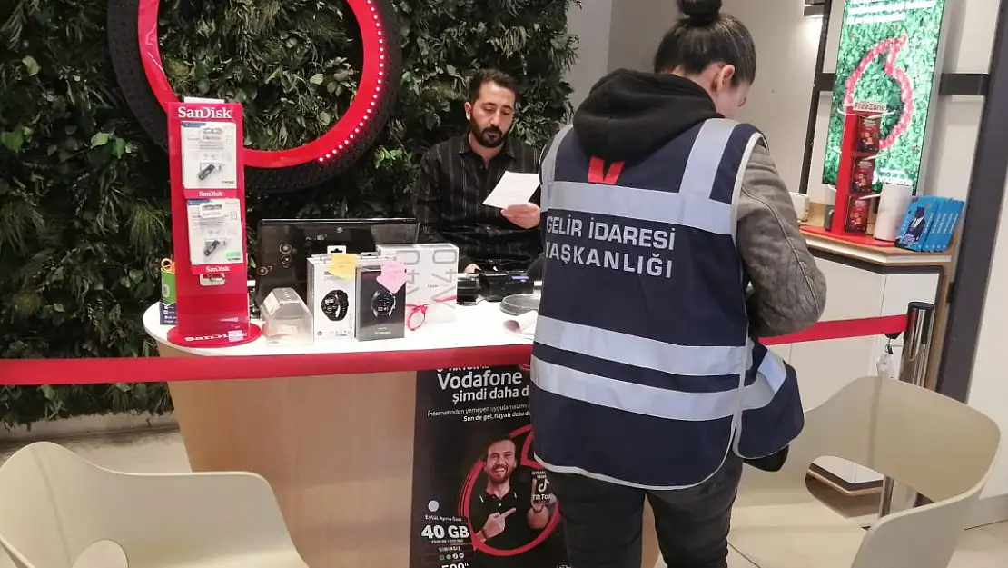 Ağrı'da Gelir İdaresi Başkanlığı'ndan İş Yerlerine Denetim