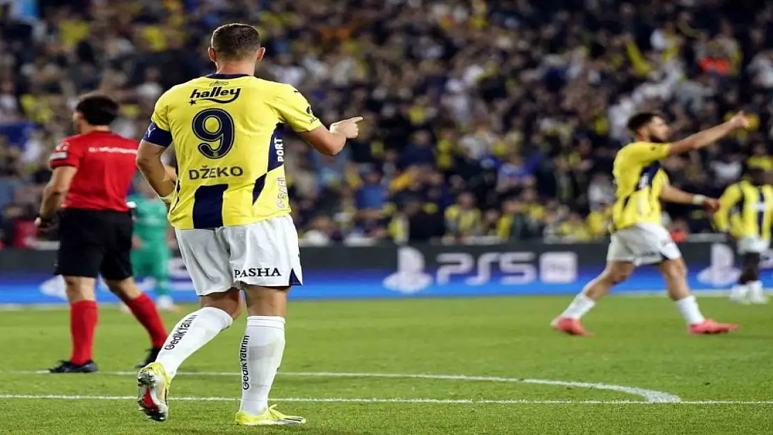 Sarı Lacivertli Yıldız Oyuncu Edin Dzeko 6'ıncı Golünü Attı