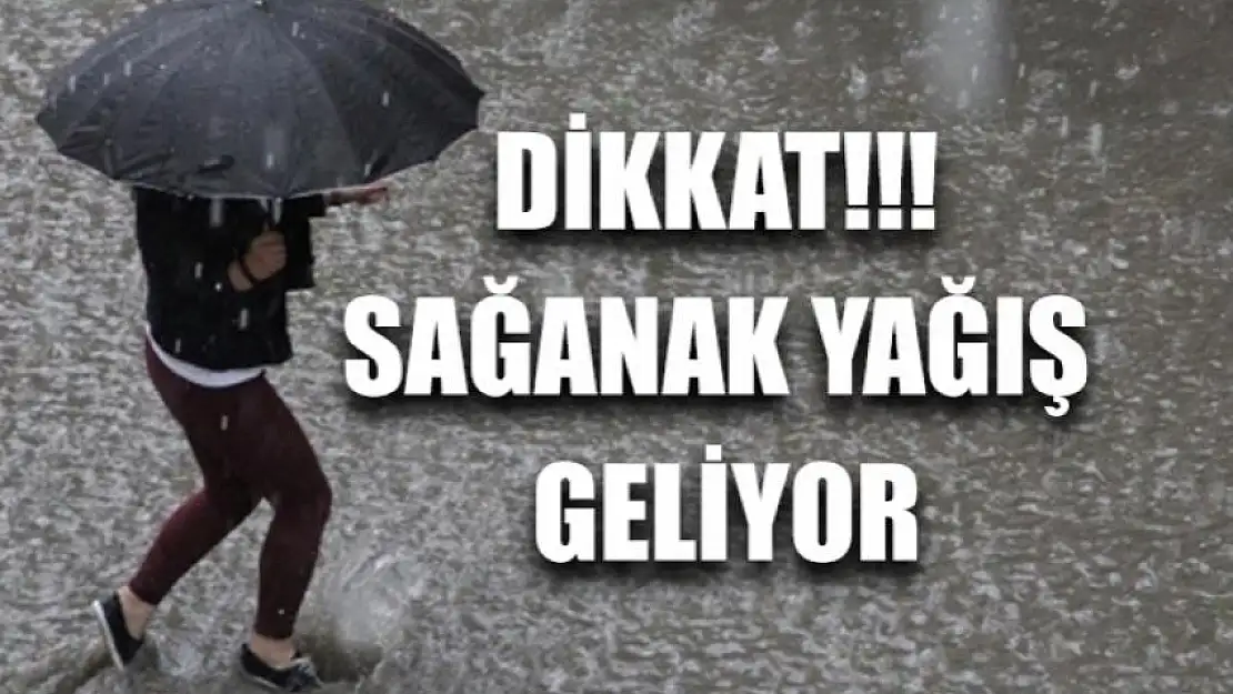 Ağrı'da Sağanak Yağış Bekleniliyor