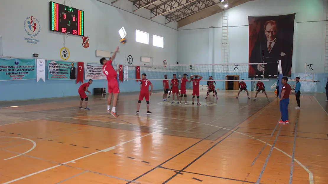 Ağrı'da Basketbol ve Voleybol heyecanı