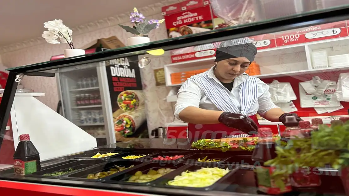 Ağrı'nın İlk Kadın Çiğköftecisi