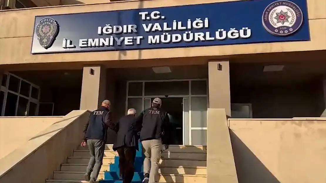 Iğdır'da, terör örgütü üyesi olduğu iddiasıyla 1 şüpheli yakalandı