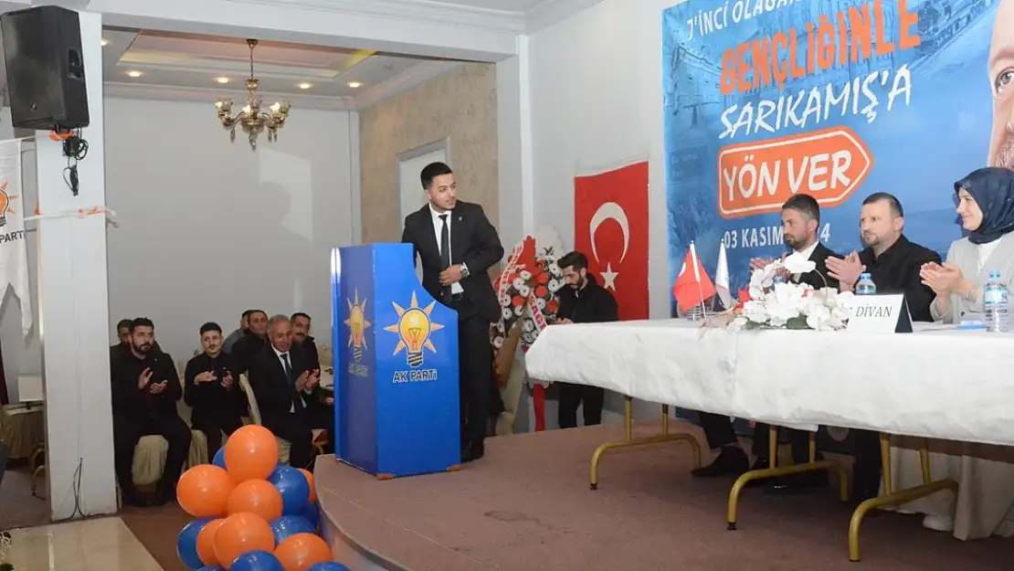 Kars'ta AK Parti Sarıkamış İlçe Gençlik Kolları Kongresi Gerçekleştirildi