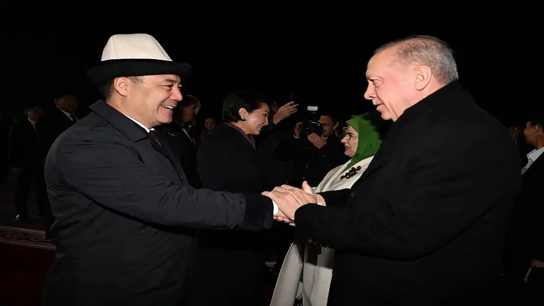 Cumhurbaşkanı Erdoğan TDT Zirvesi İçin Kırgızistan'da