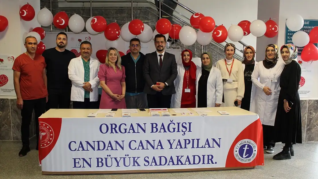 Bitlis'te Organ Bağışı Haftası etkinliği düzenlendi