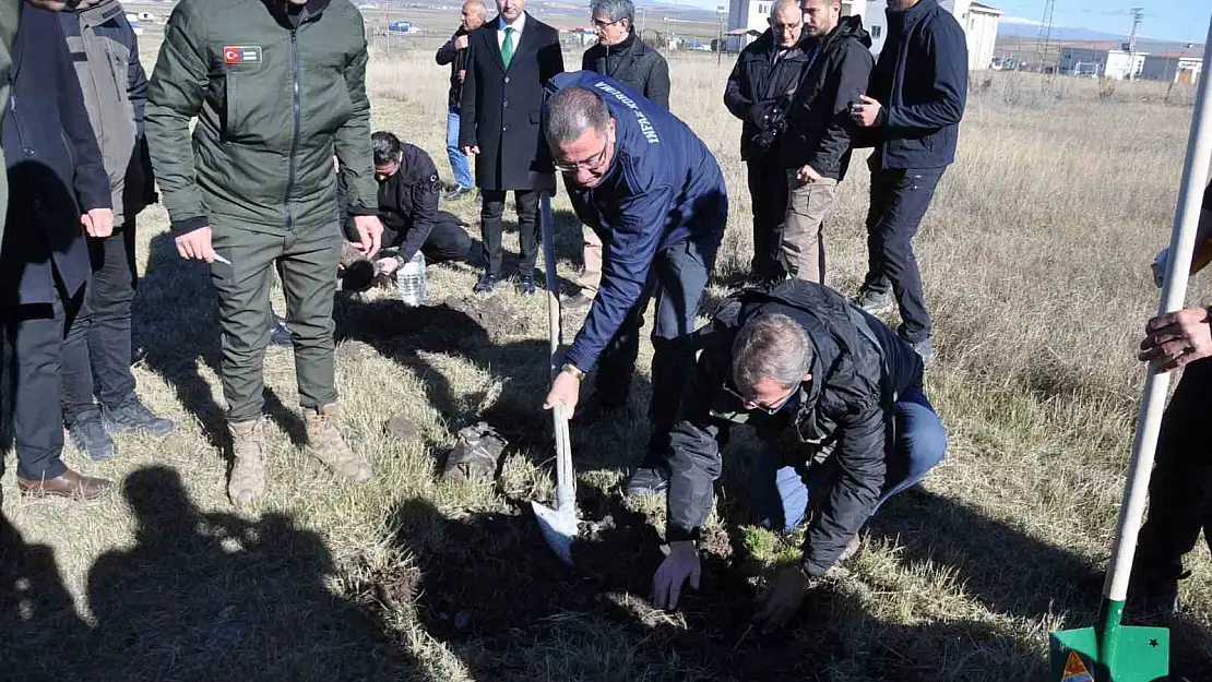 Kars'ta fidan dikim etkinliği