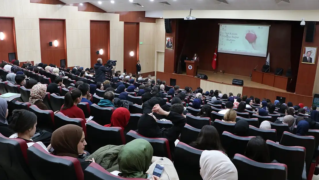 Erzurum'da organ bağışına dikkat çekildi