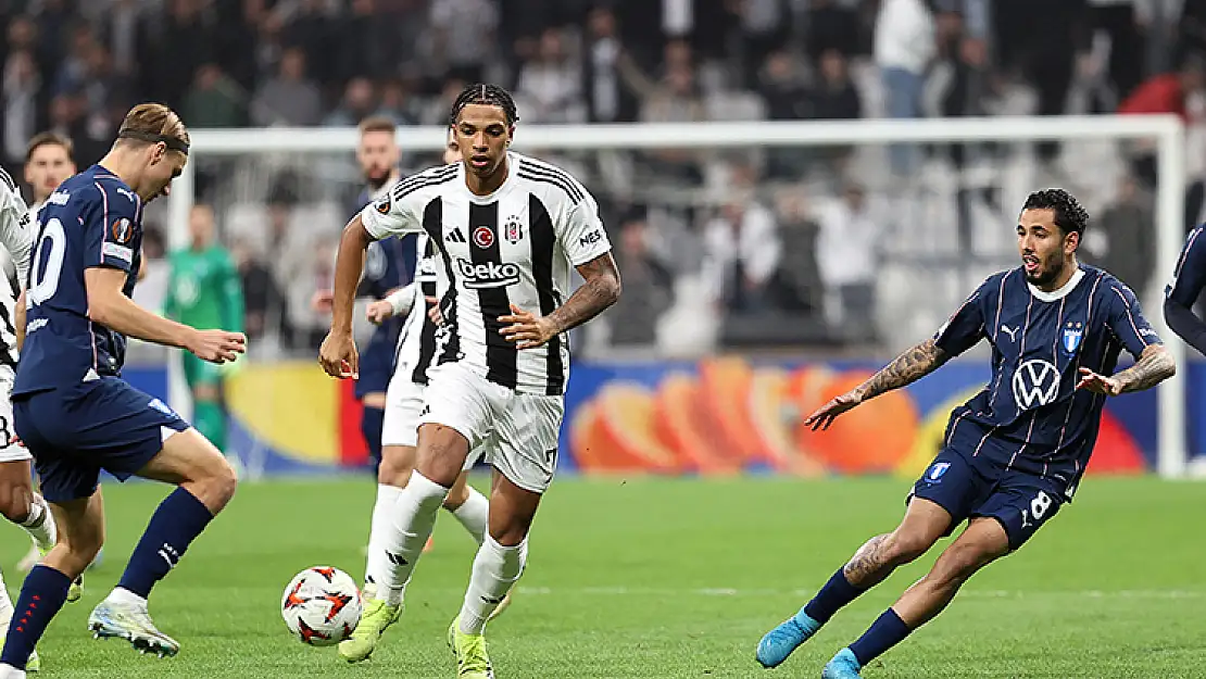 Beşiktaş Avrupa'da puanını 6'ya yükseltti
