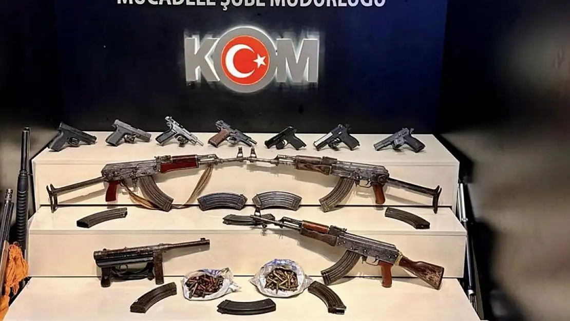 Van merkezli yasa dışı silah ticareti operasyonu: 34 gözaltı