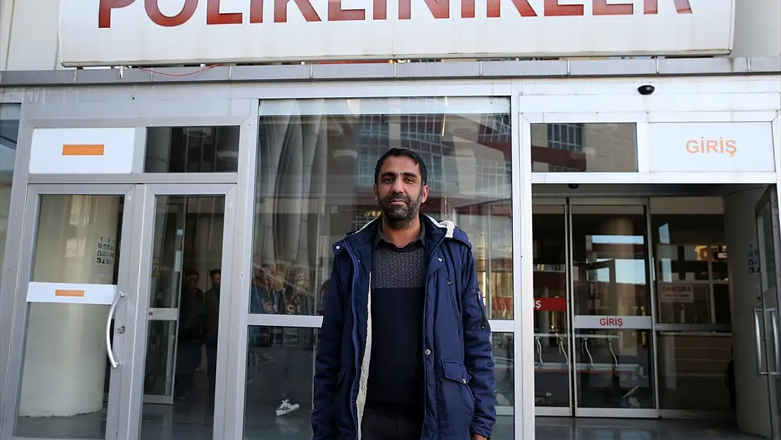 Muş'ta böbrek yetmezliği yaşayan adam babası sayesinde hayata tutundu