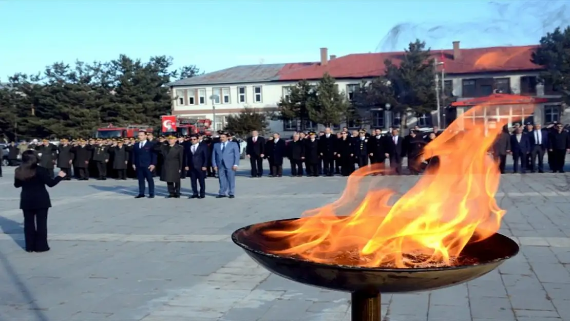 Ulu Önder Atatürk, Kars ve Erzurum'un ilçelerinde anıldı