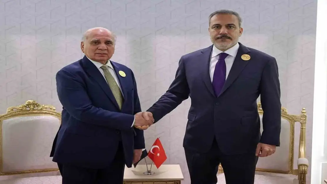 Dışişleri Bakanı Fidan, Irak Dışişleri Bakanı ile Bir Araya Geldi