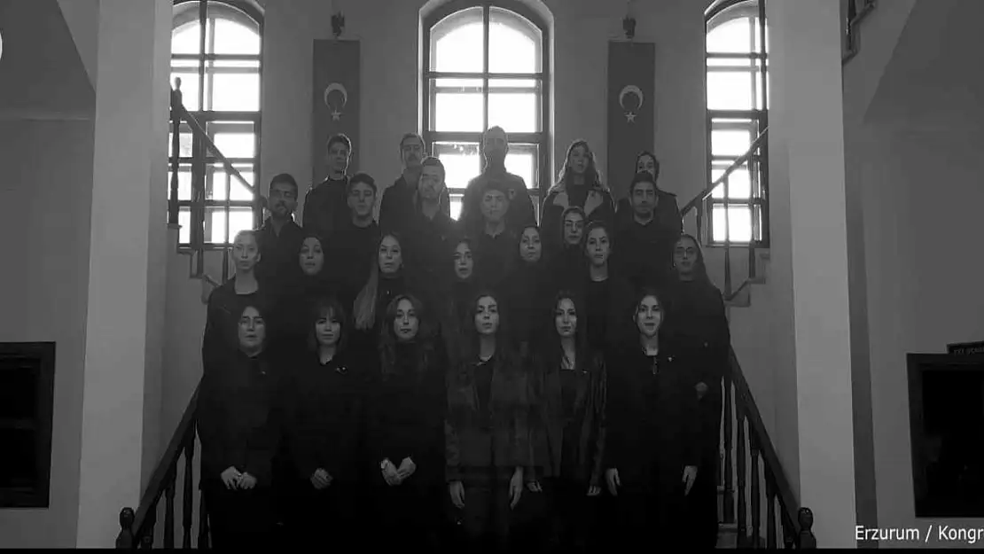 Erzurum Atatürk Üniversitesi Öğrencilerinden Anlamlı Özel Video Gösterisi