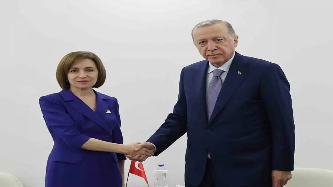 Cumhurbaşkanı Erdoğan, Moldova Cumhurbaşkanı ile görüştü