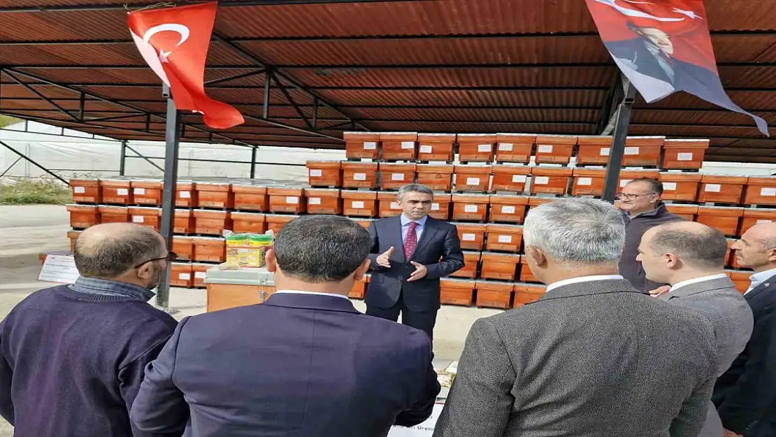 Erzurum'da Arıcılara Büyük Destek