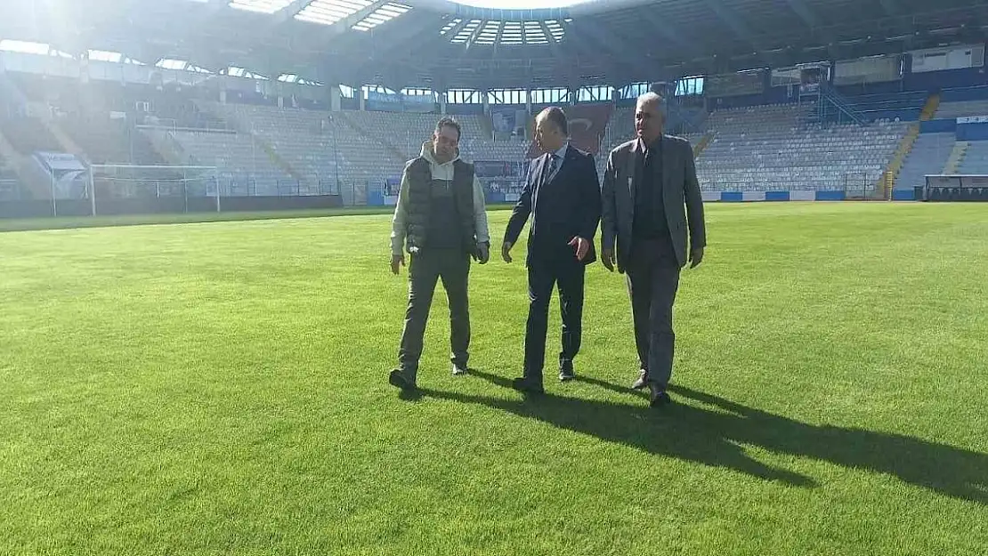 Erzurum Kazım Karabekir Stadı'nın Zemini Tam Not Aldı