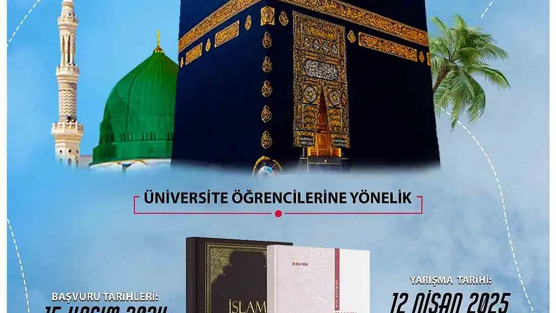 Umre ödüllü 'Gençlik Bilgi Yarışması' başvuruları başladı