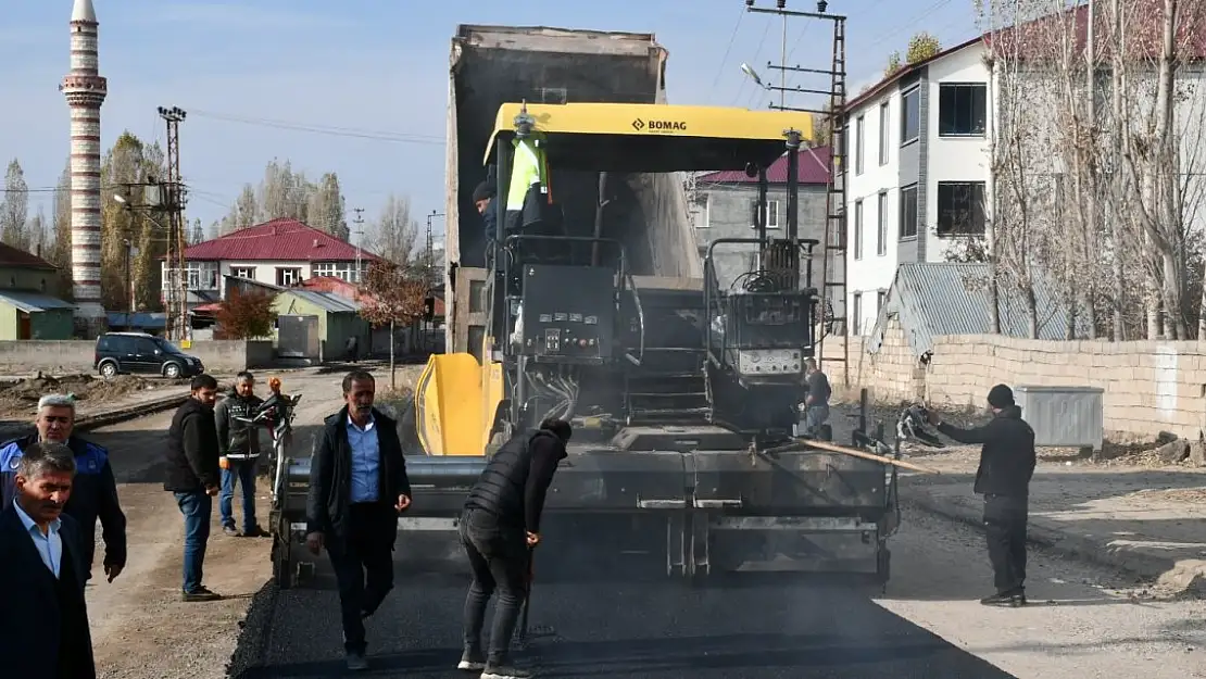 Patnos'ta kış öncesi çalışmalar hız kazandı