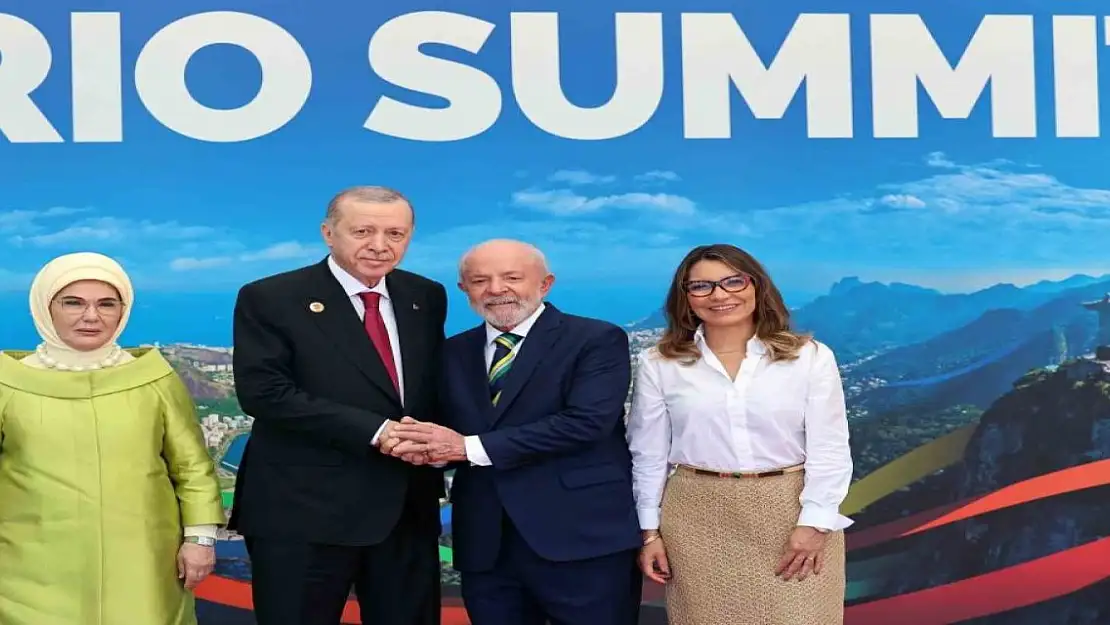 Cumhurbaşkanı Erdoğan, G20 Zirve'sinde resmi törenle karşılandı