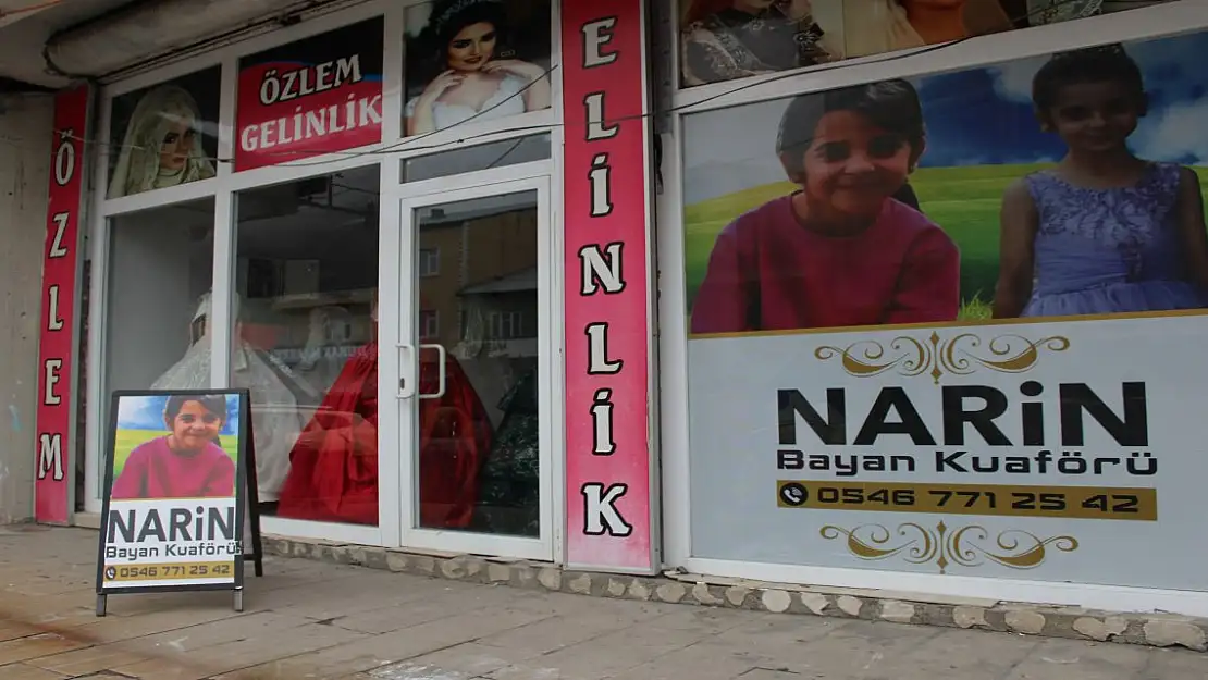 Ağrı'da Kadın Girişimci iş yerine Narin'in adını verdi