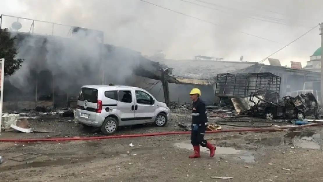 Tüp patladı ölü ve yaralılar var