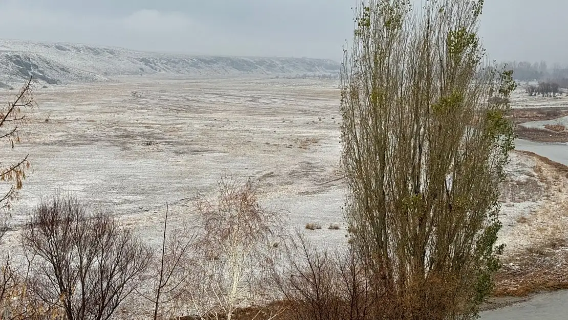 Taşlıçay Kar Yağışıyla Beyaza Büründü